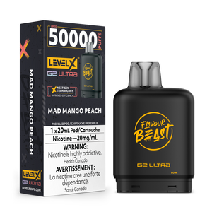 Level X Flavour Beast G2 ULTRA - Mad Mango Peach