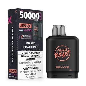 Level X Flavour Beast G2 ULTRA - Packin' Peach Berry