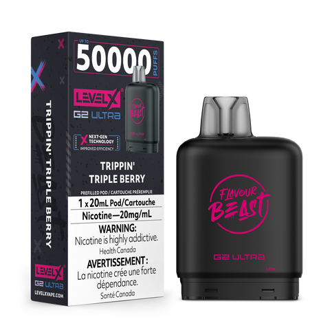Level X Flavour Beast G2 ULTRA - Trippin' Triple Berry