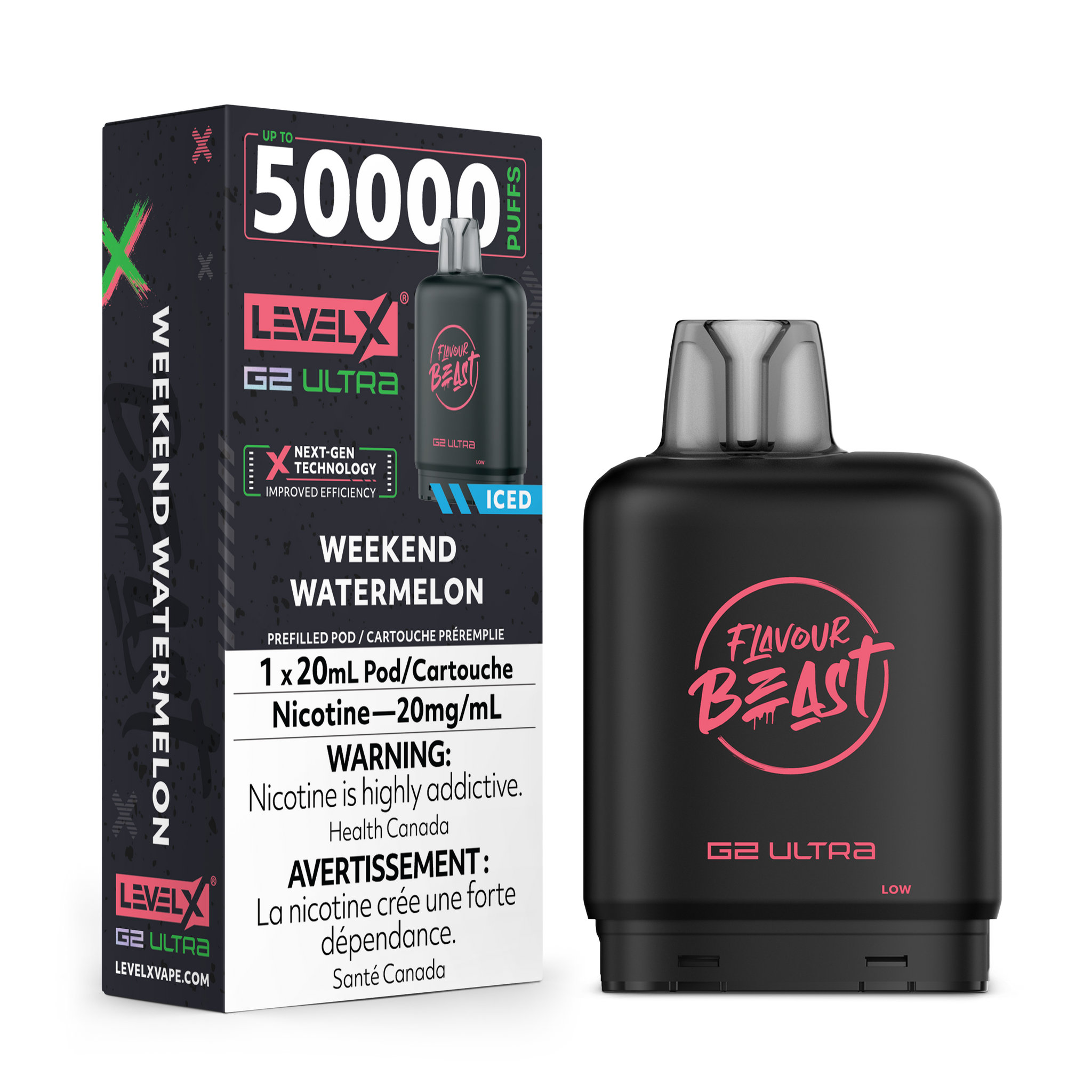 Level X Flavour Beast G2 ULTRA - Weekend Watermelon Iced