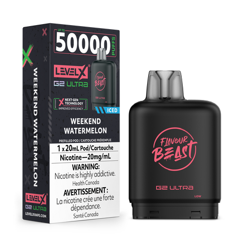 Level X Flavour Beast G2 ULTRA - Weekend Watermelon Iced