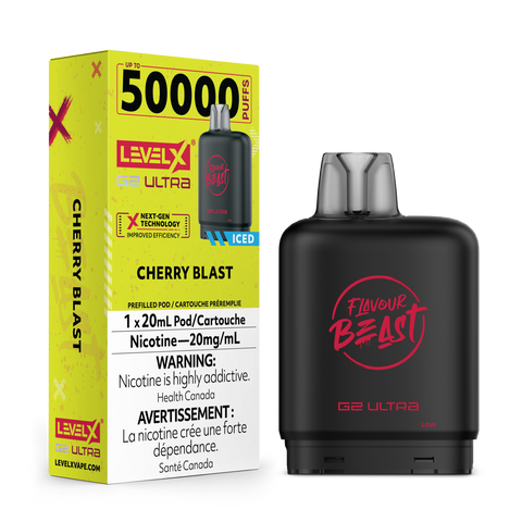 Level X Flavour Beast G2 ULTRA - Cherry Blast Iced