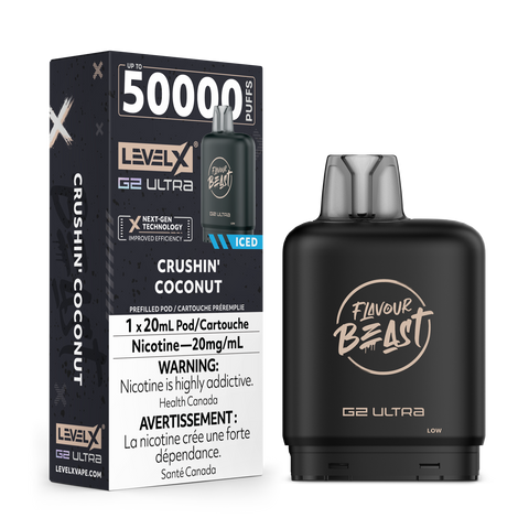 Level X Flavour Beast G2 ULTRA - Crushin' Coconut Iced