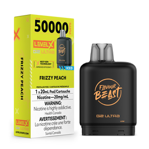 Level X Flavour Beast G2 ULTRA - Frizzy Peach Iced