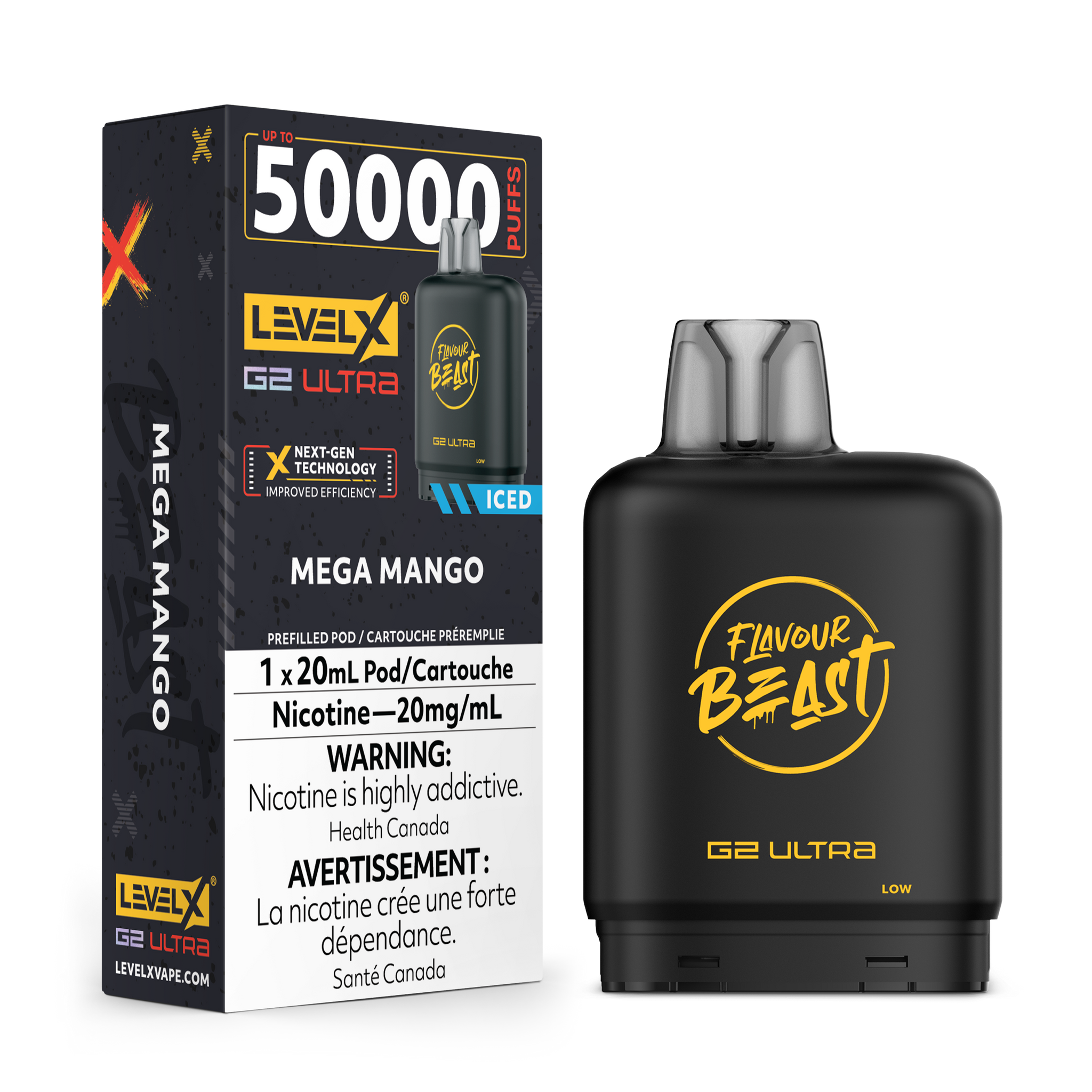 Level X Flavour Beast G2 ULTRA - Mega Mango Iced