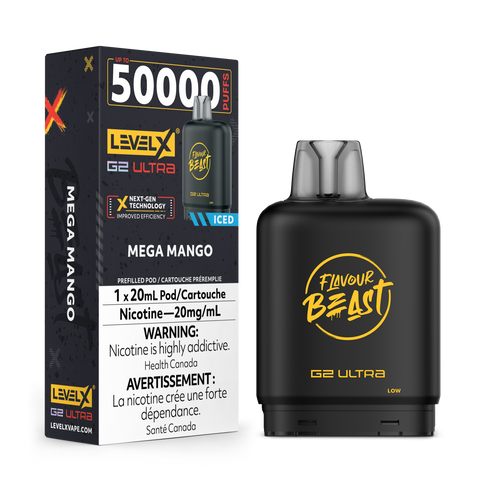 Level X Flavour Beast G2 ULTRA - Mega Mango Iced