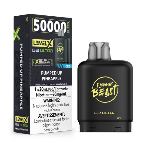 Level X Flavour Beast G2 ULTRA - Pumped Up Pineapple Iced