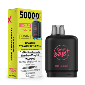 Level X Flavour Beast G2 ULTRA - Smashin' Strawberry Jewel Iced