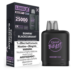 Level X Flavour Beast Boost - Bumpin' Blackcurrant