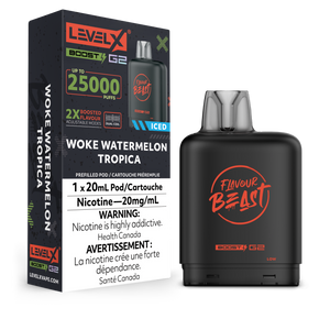 Level X Flavour Beast Boost - Woke Watermelon Tropica Iced (BC & SK ONLY)