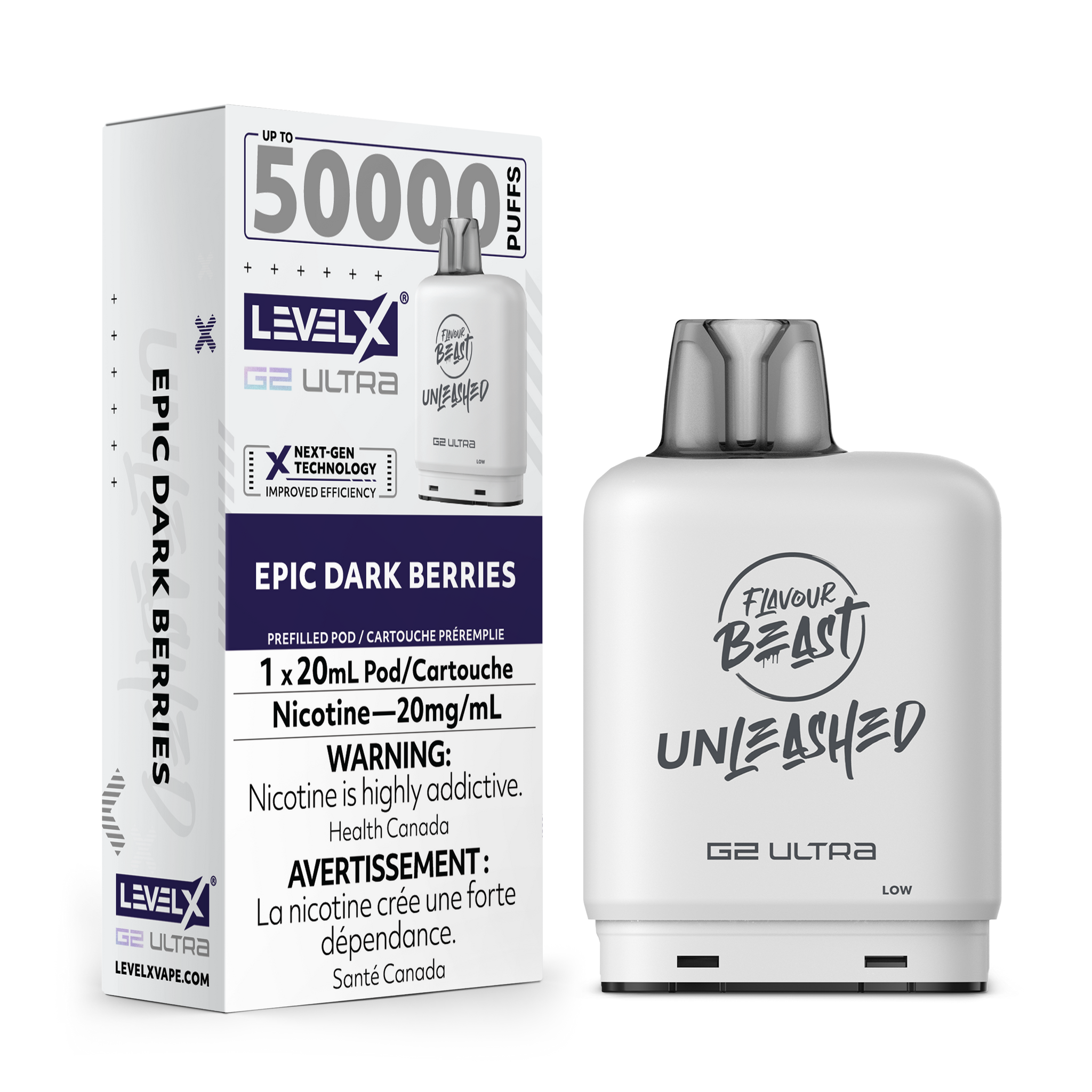 Level X FB Unleashed G2 ULTRA - Dark Berries