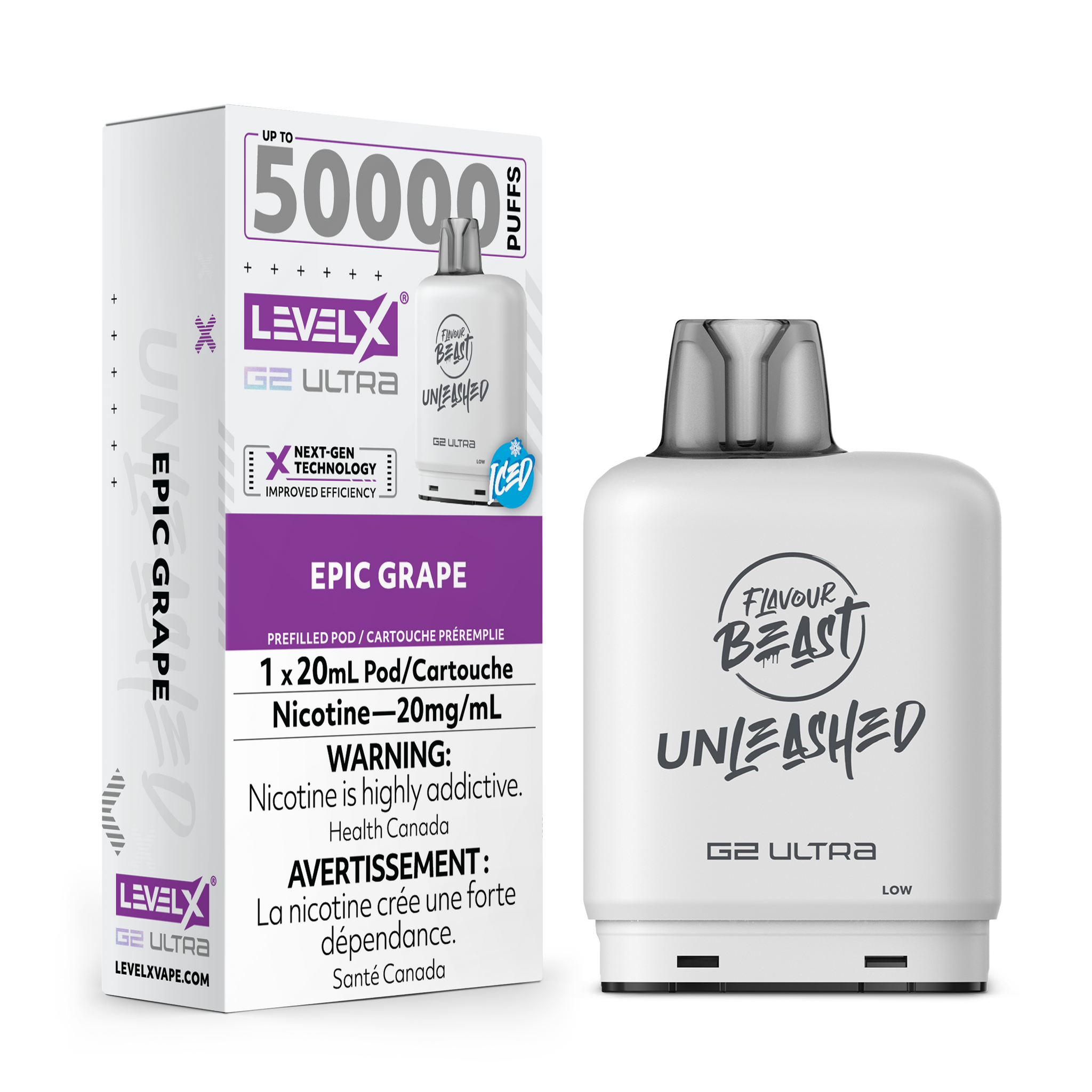 Level X FB Unleashed G2 ULTRA - Grape Iced