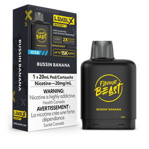 Level X Flavour Beast Boost - Bussin Banana Iced