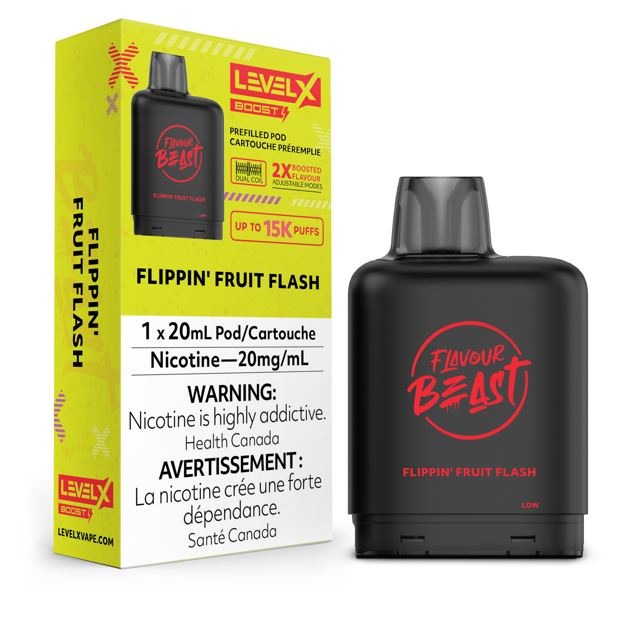 Level X Flavour Beast Boost - Flippin' Fruit Flash