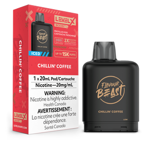 Level X Flavour Beast Boost - Chillin' Coffee Iced