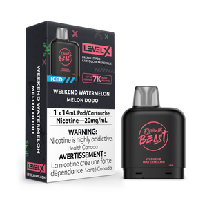 Level X Flavour Beast 7000 - Weekend Watermelon Iced