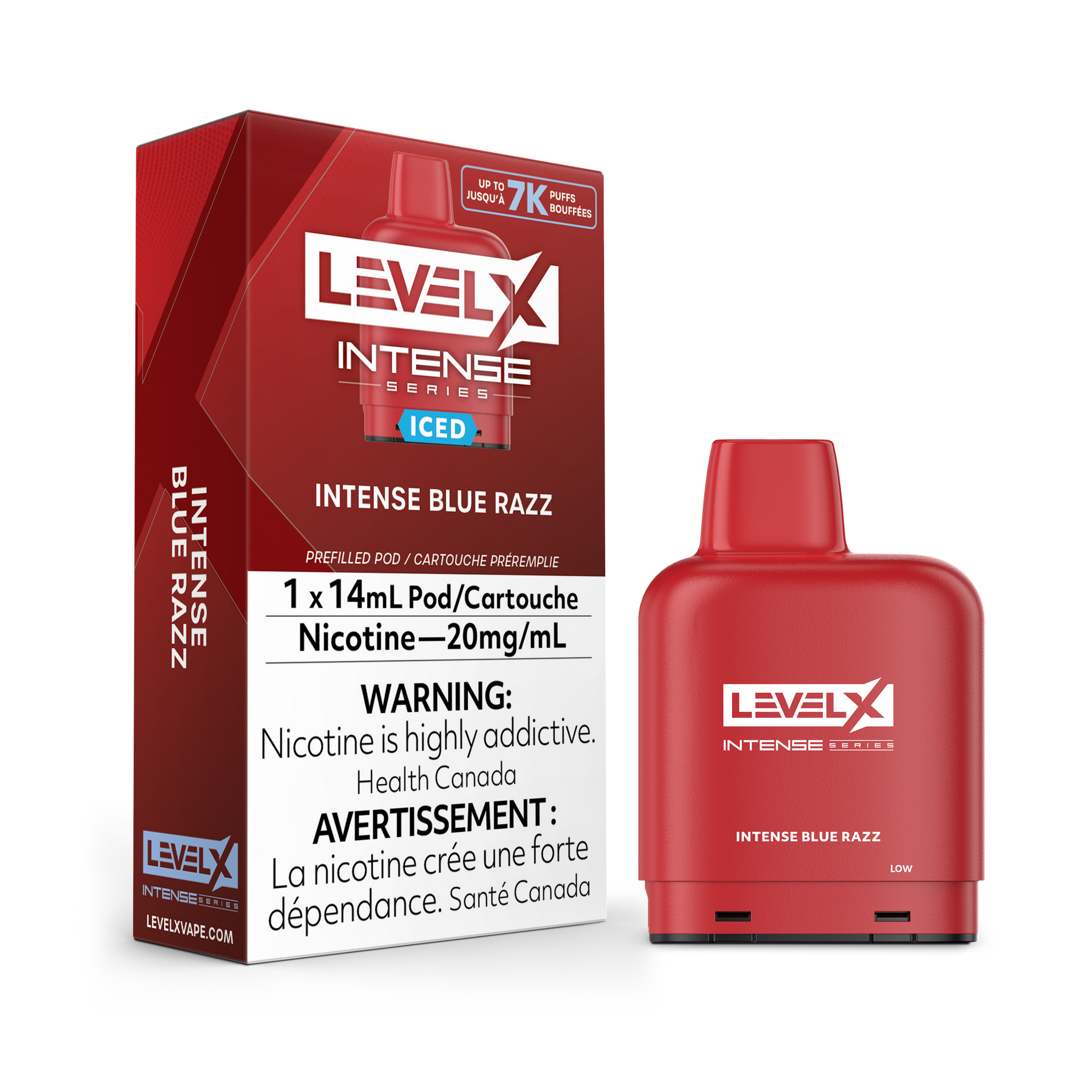 Level X Intense - Blue Razz Iced