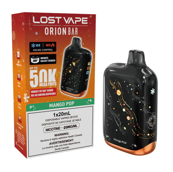 Lost Vape Orion Bar 50K - Mango Pop