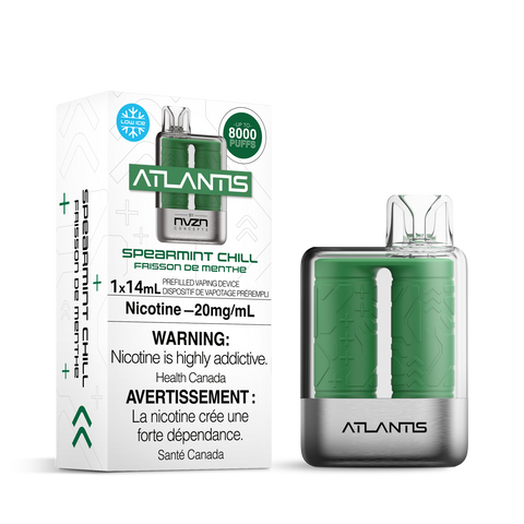 Atlantis by NVZN 8000 - Spearmint Chill