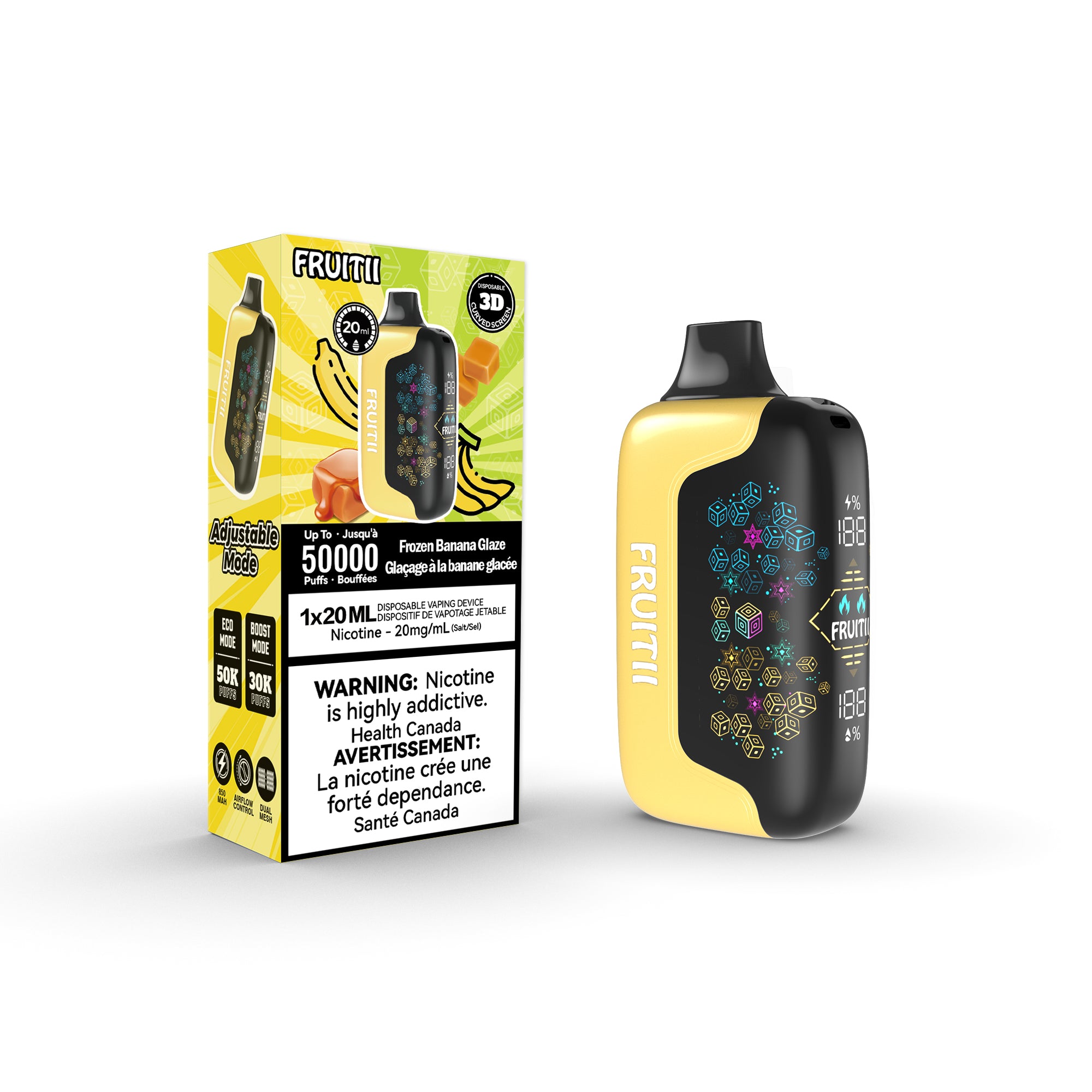 Fruitii 50K - Frozen Banana Glaze