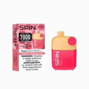 SPIN 7000 - Raspberry Peach Mango