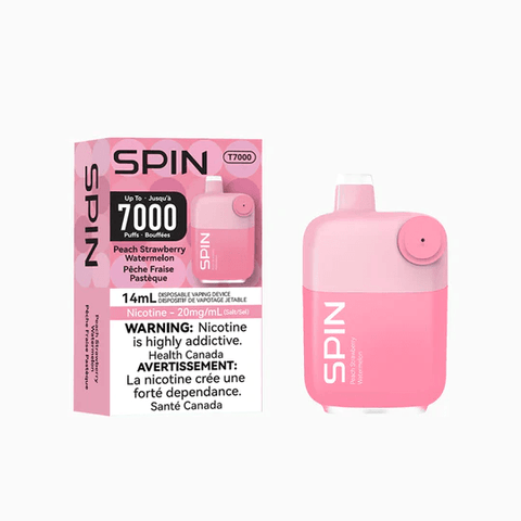 SPIN 7000 - Peach Strawberry Watermelon