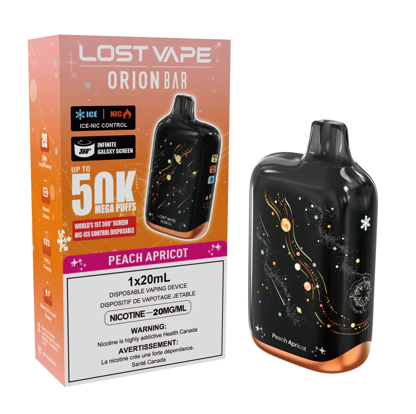 Lost Vape Orion Bar 50K - Peach Apricot