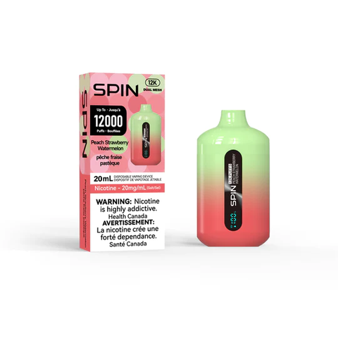 SPIN 12000 - Peach Strawberry Watermelon