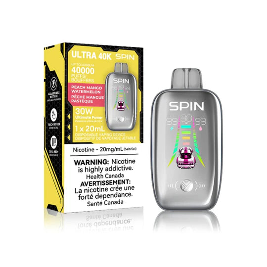 SPIN Ultra 40K - Peach Mango Watermelon