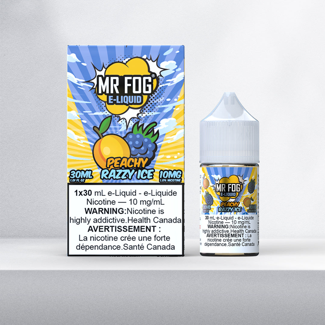 Mr. Fog Salt E-Liquid - Peachy Razz Ice