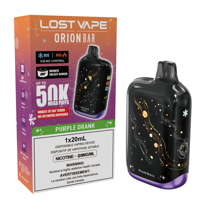 Lost Vape Orion Bar 50K - Purple Drank