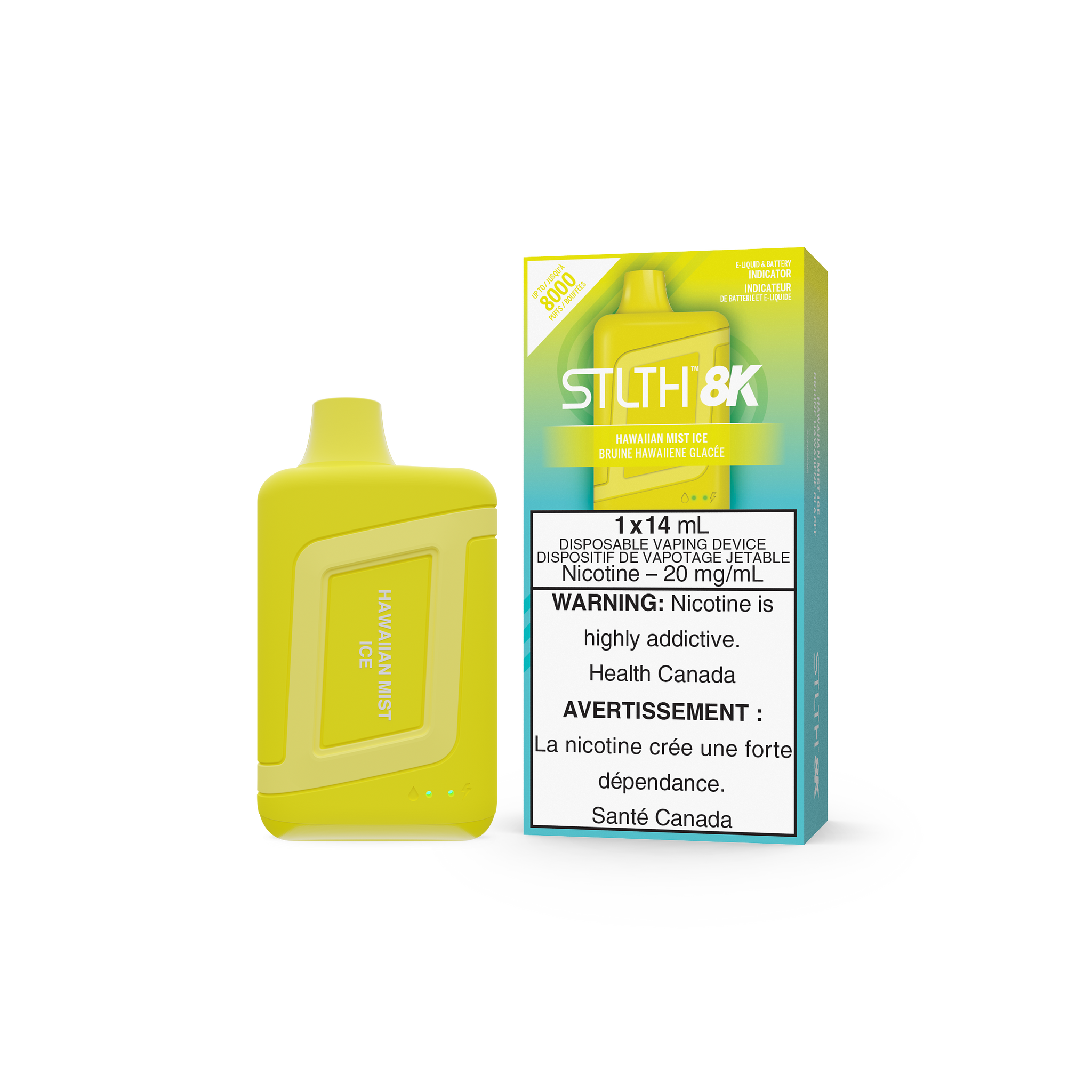 STLTH 8K - HAWAIIAN MIST ICE
