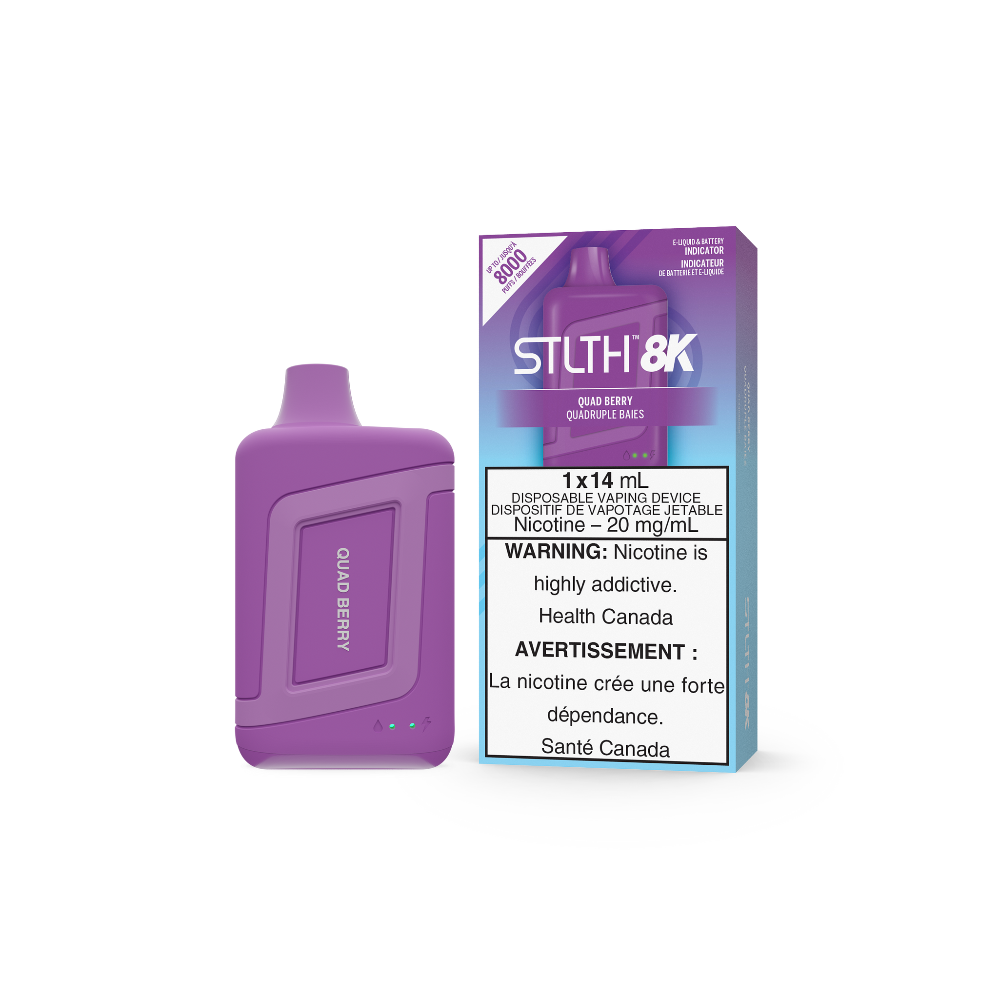 STLTH 8K - QUAD BERRY