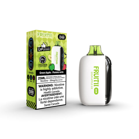 Fruitii 25K - Green Apple (Sour Apple Ice)