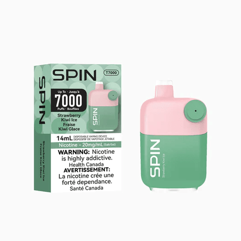 SPIN 7000 - Strawberry Kiwi Ice