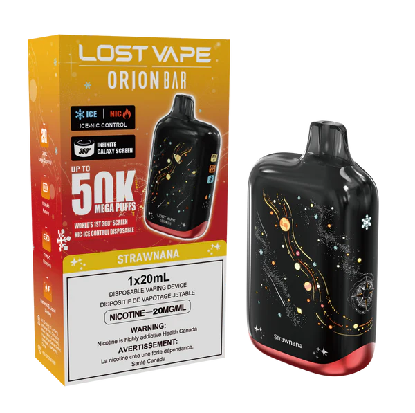 Lost Vape Orion Bar 50K - Strawnana