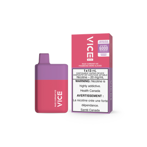 VICE BOX DISPOSABLE - RAZZ CURRANT ICE