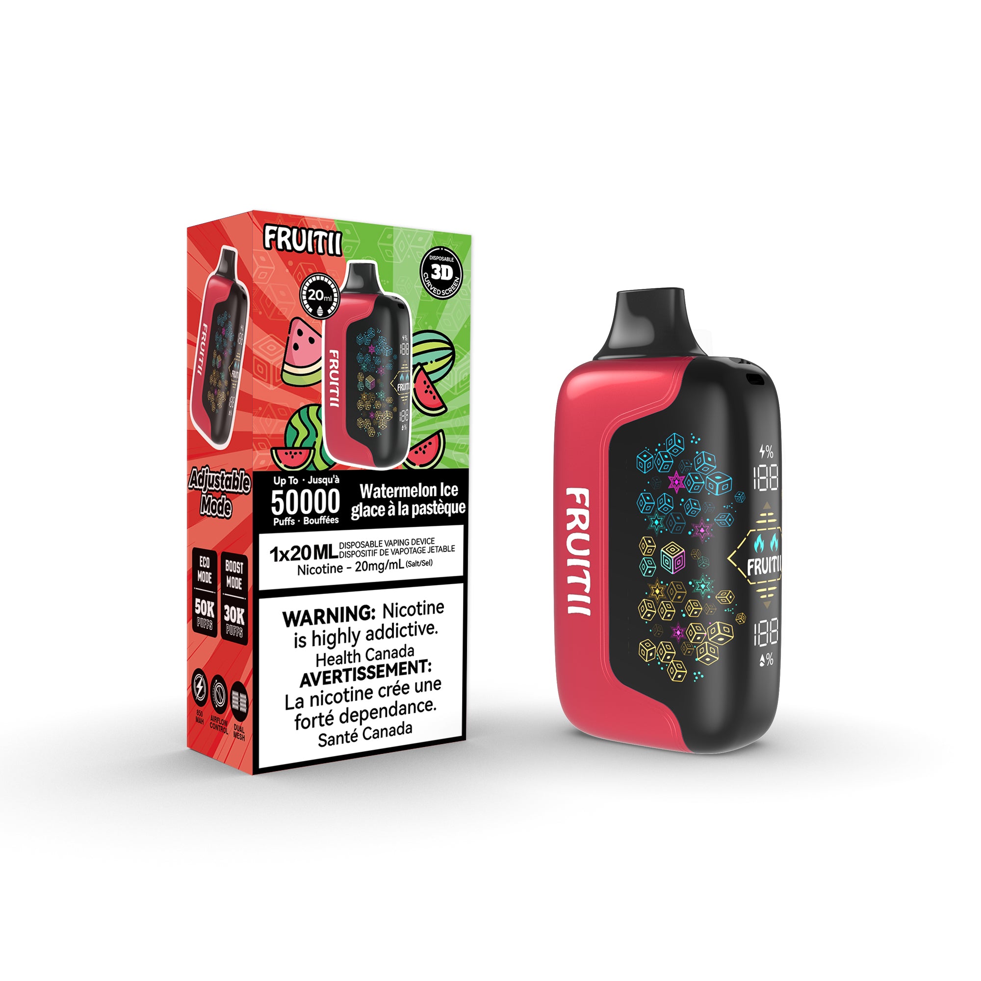 Fruitii 50K - Watermelon Ice