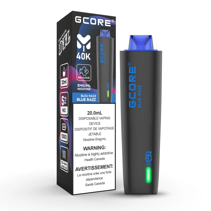 Gcore Hookah 40000 - Blue Razz
