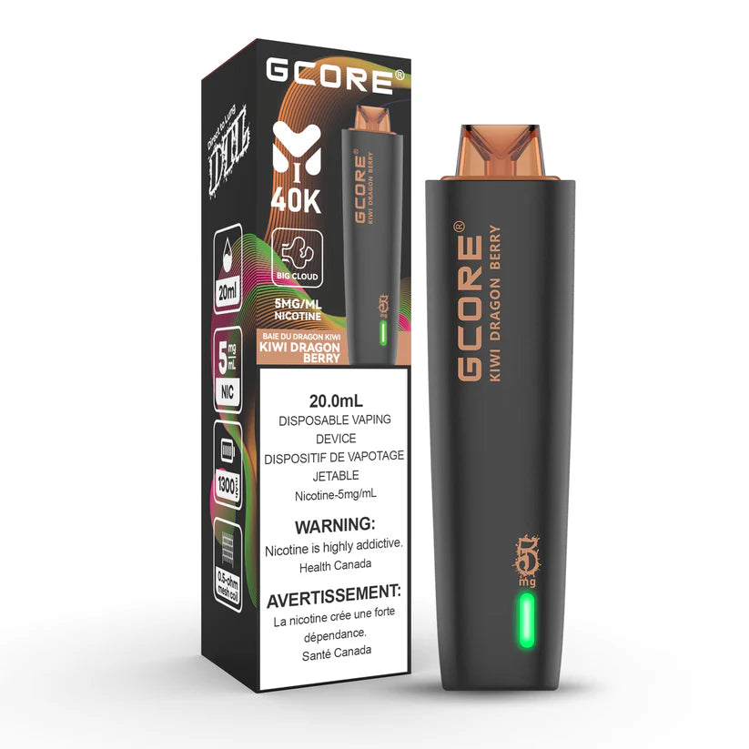 Gcore Hookah 40000 - Kiwi Dragon Berry