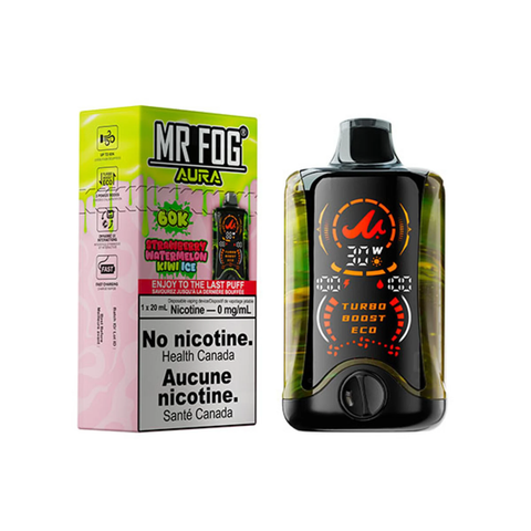 MR FOG AURA - Strawberry Watermelon Kiwi Ice