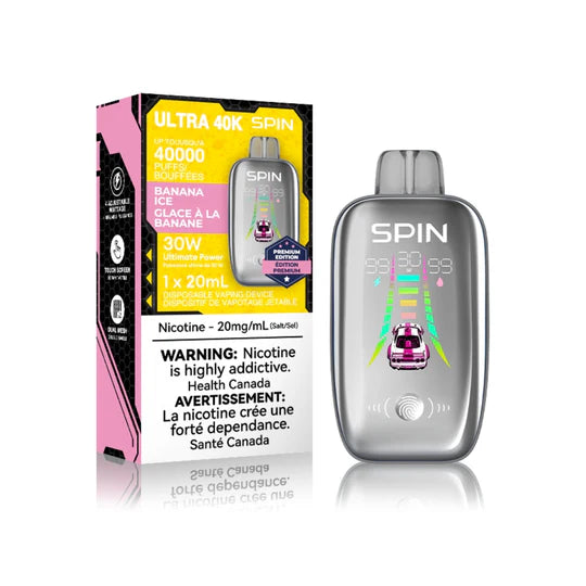 SPIN Ultra 40K - Banana Ice