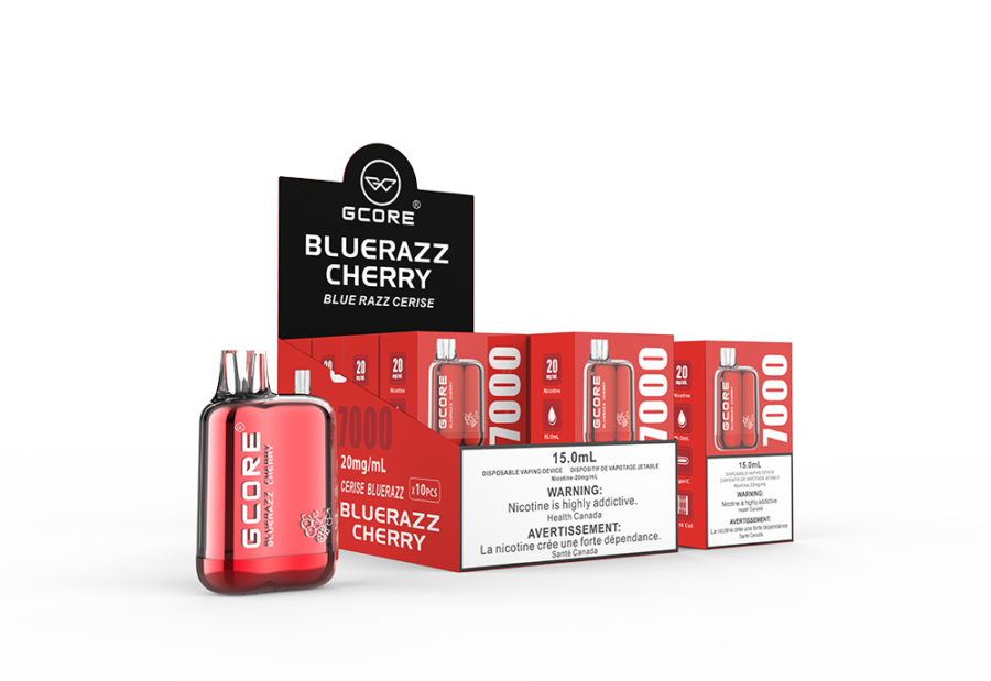 GCORE Box Mod 7000 - Bluerazz Cherry