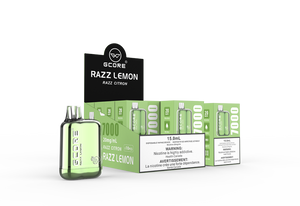 GCORE Box Mod 7000 - Razz Lemon