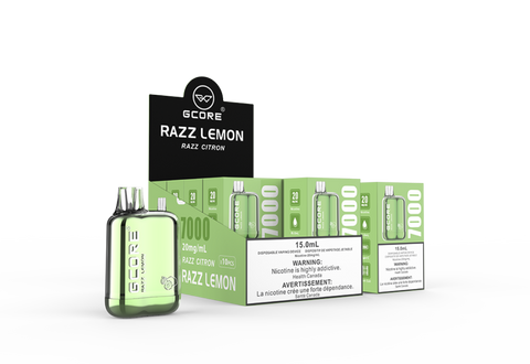 GCORE Box Mod 7000 - Razz Lemon