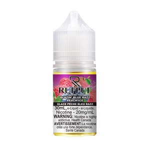 RUFPUF E-Liquids - Blazin’ Blue Razz Peach Ice