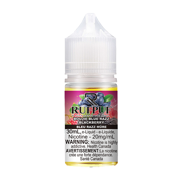 RUFPUF E-Liquids - Boujie Blue Razz Blackberry