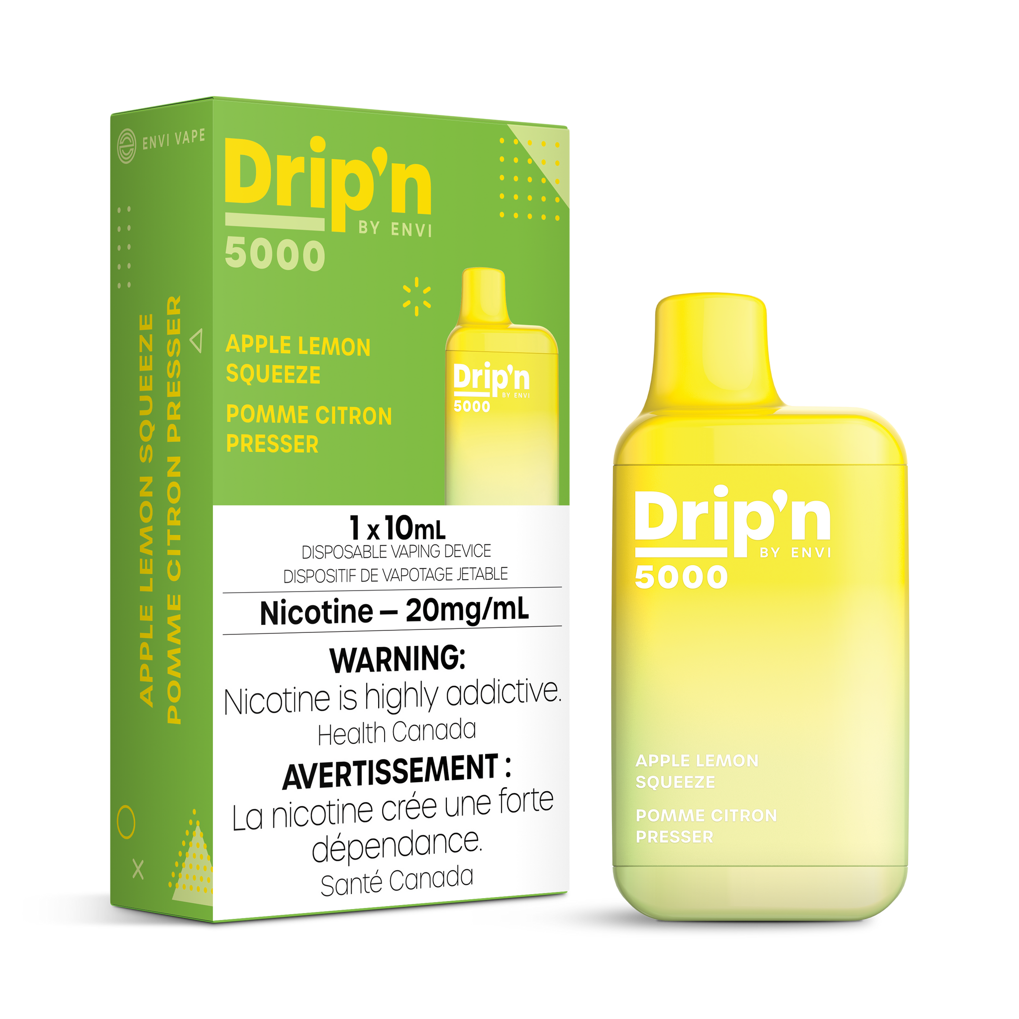 Drip'n 5000 Disposable by Envi - Apple Lemon Squeeze