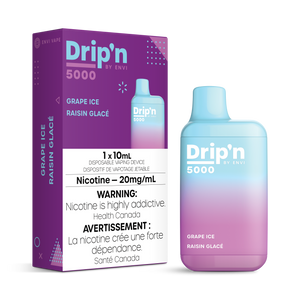 Drip'n 5000 Disposable by Envi - Grape Ice