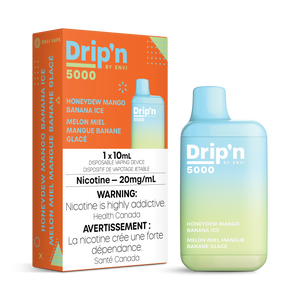 Drip'n 5000 Disposable by Envi - Honeydew Mango Banana Ice